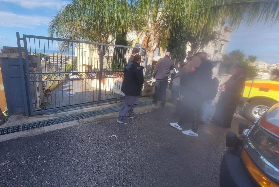 عمليات انعاش لطفل من الفرديس بحادث بوابة